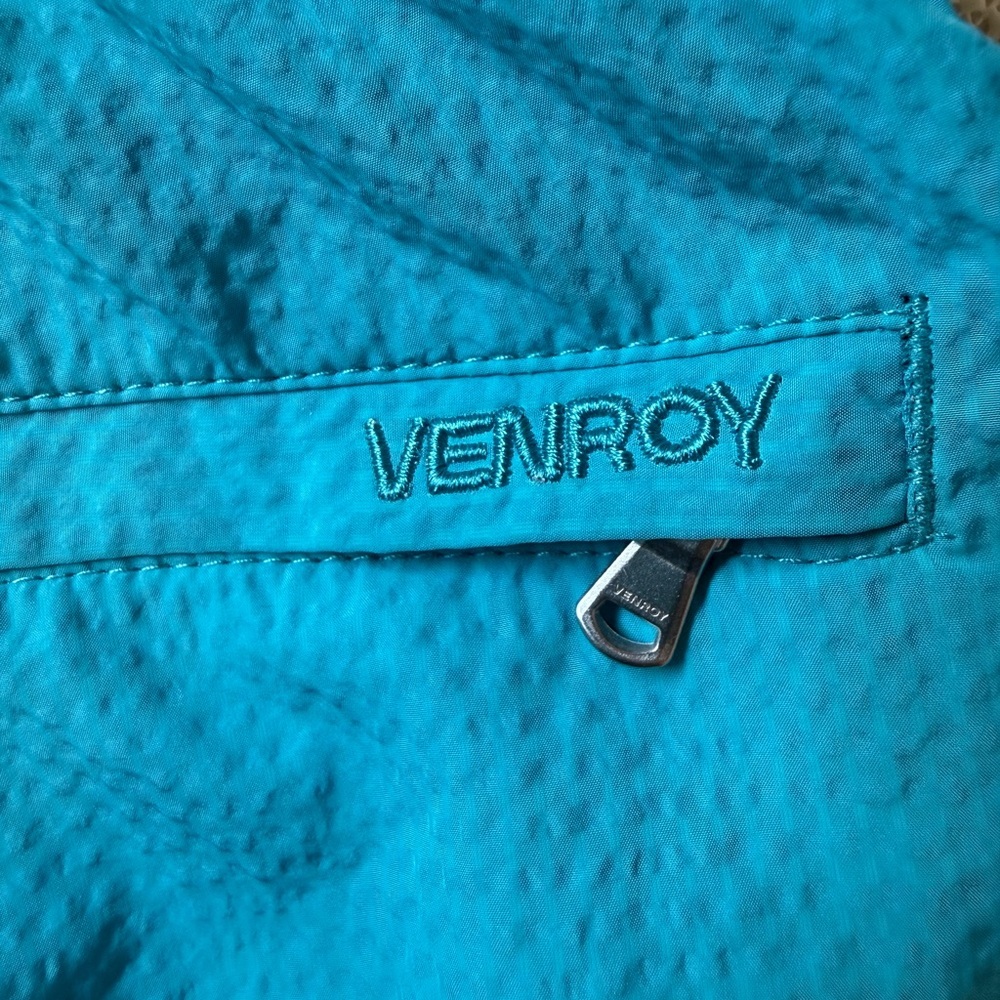 New Venroy Curved Hem Swim Men’s Short Aqua Blue L - Picture 10 of 16